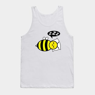 Slumber Sleepy Bee Cute HoneyBee Tank Top